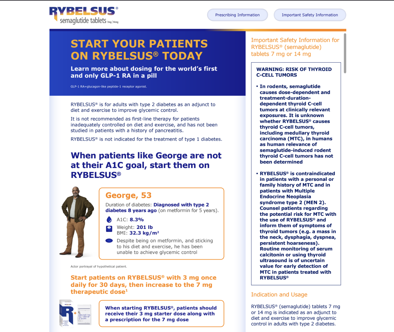 Rybelsus Patient Snapshot Project Thumbnail